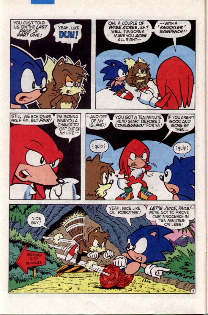 Sonic - Archie Adventure Series August 1994 Page 7